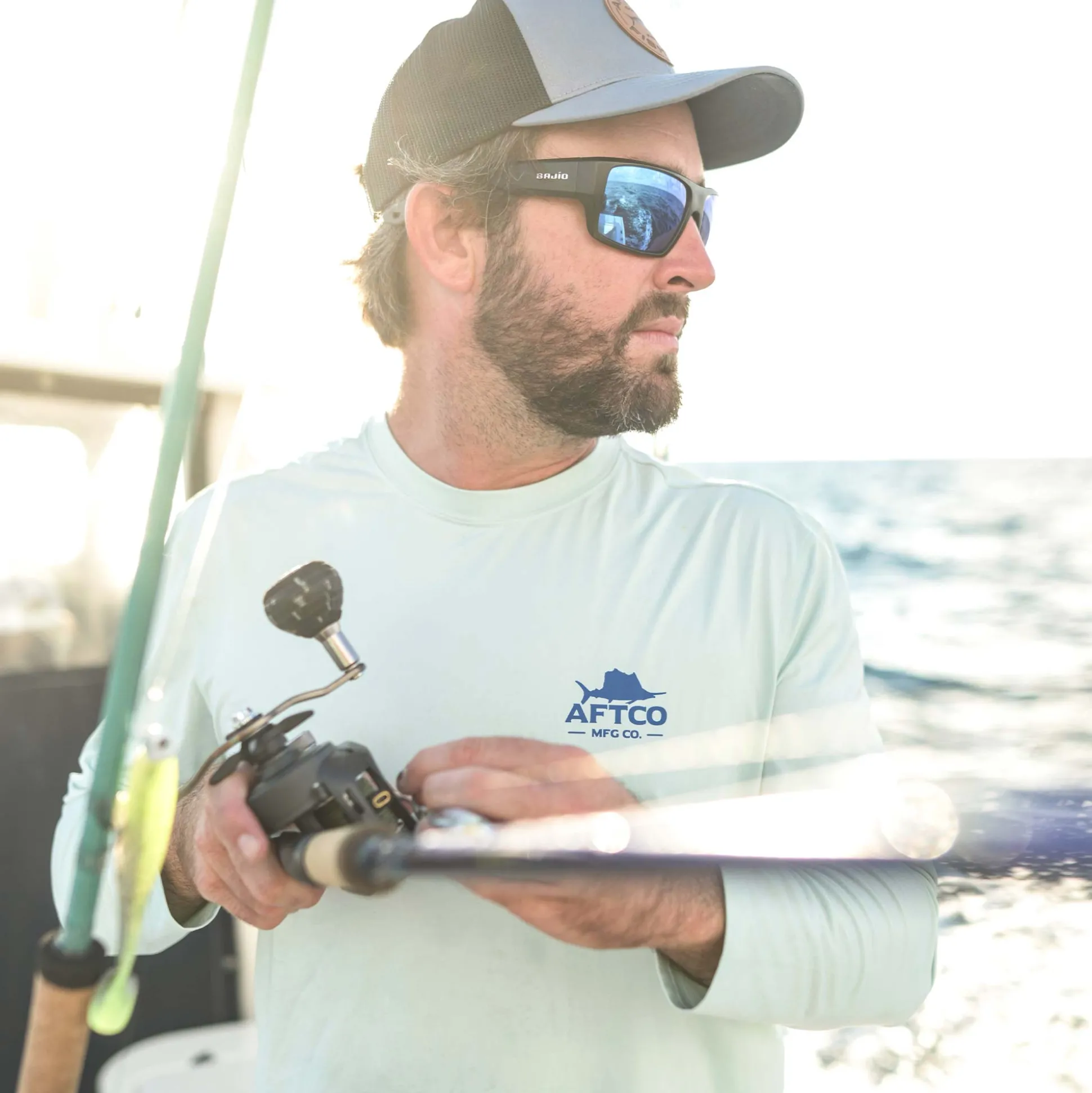 Summertime UVX LS Sun Protection Fishing Shirt | AFTCO
