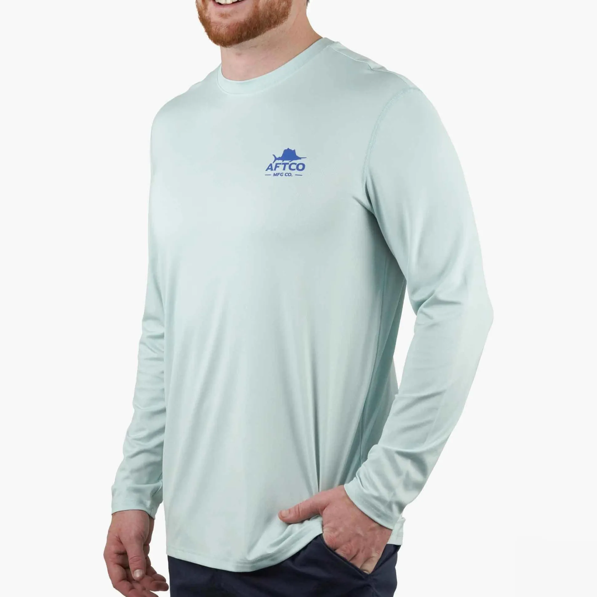 Summertime UVX LS Sun Protection Fishing Shirt | AFTCO