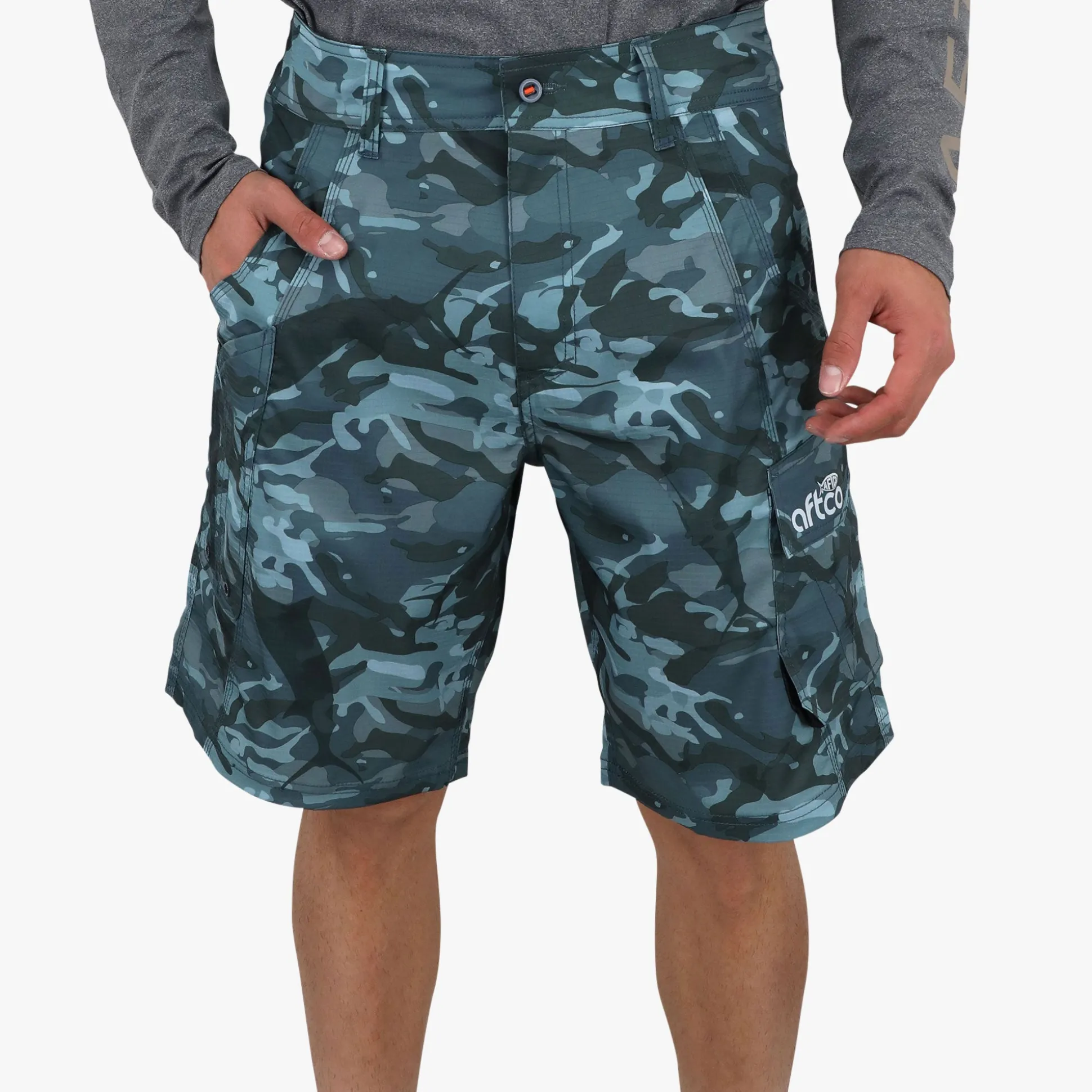 Tactical Camo Fishing Shorts - AFTCO