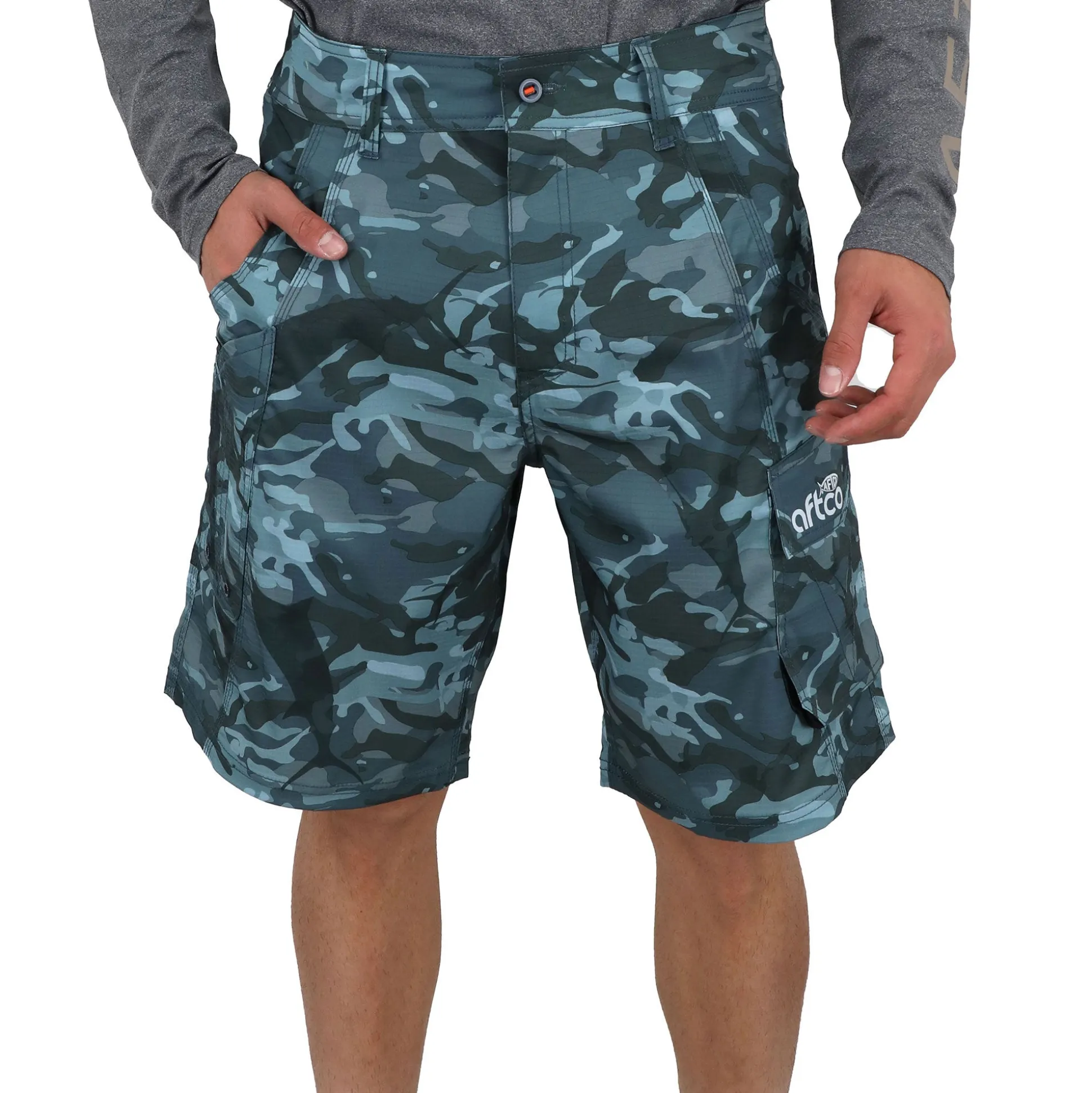 Tactical Camo Fishing Shorts - AFTCO