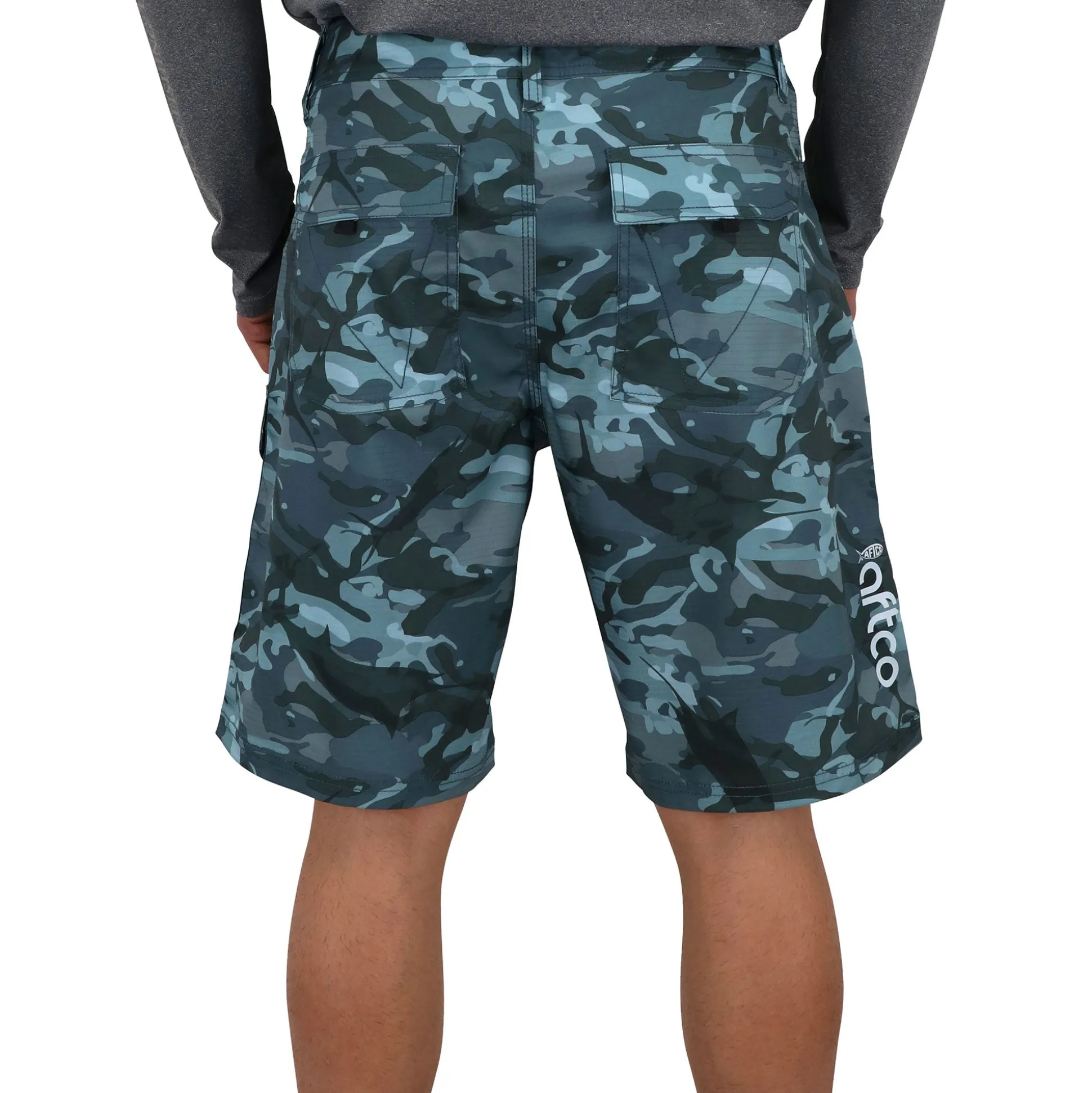 Tactical Camo Fishing Shorts - AFTCO