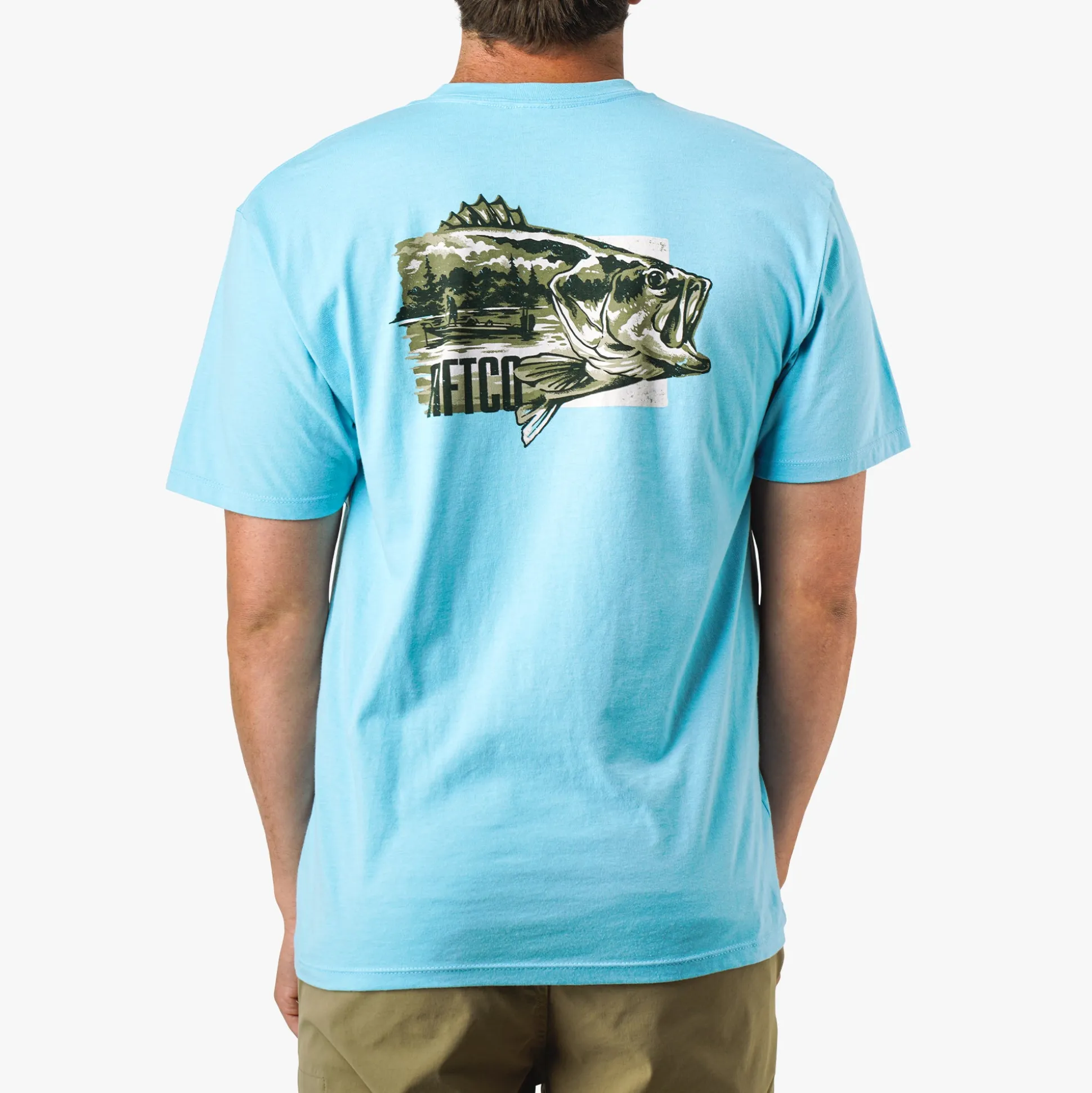 Time-Off-Short Sleeve Men's Fishing T-Shirt | AFTCO