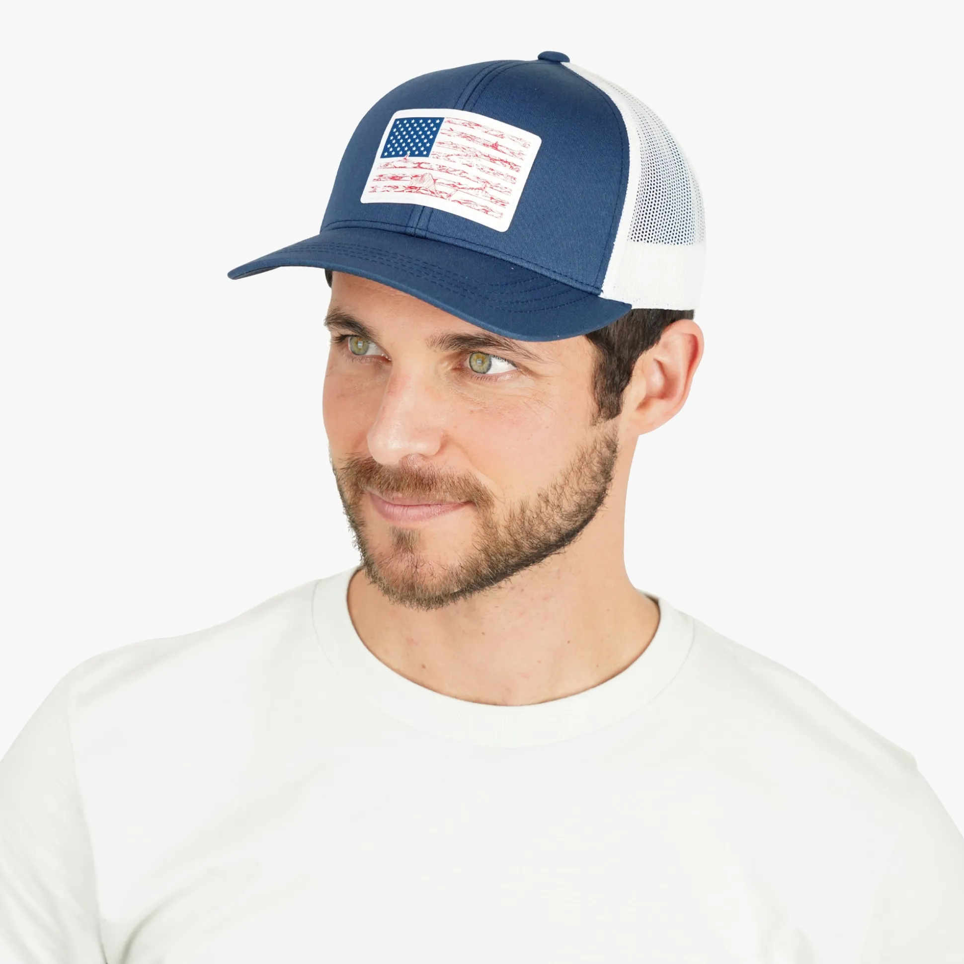Wavy Low Profile Fishing Hat | AFTCO