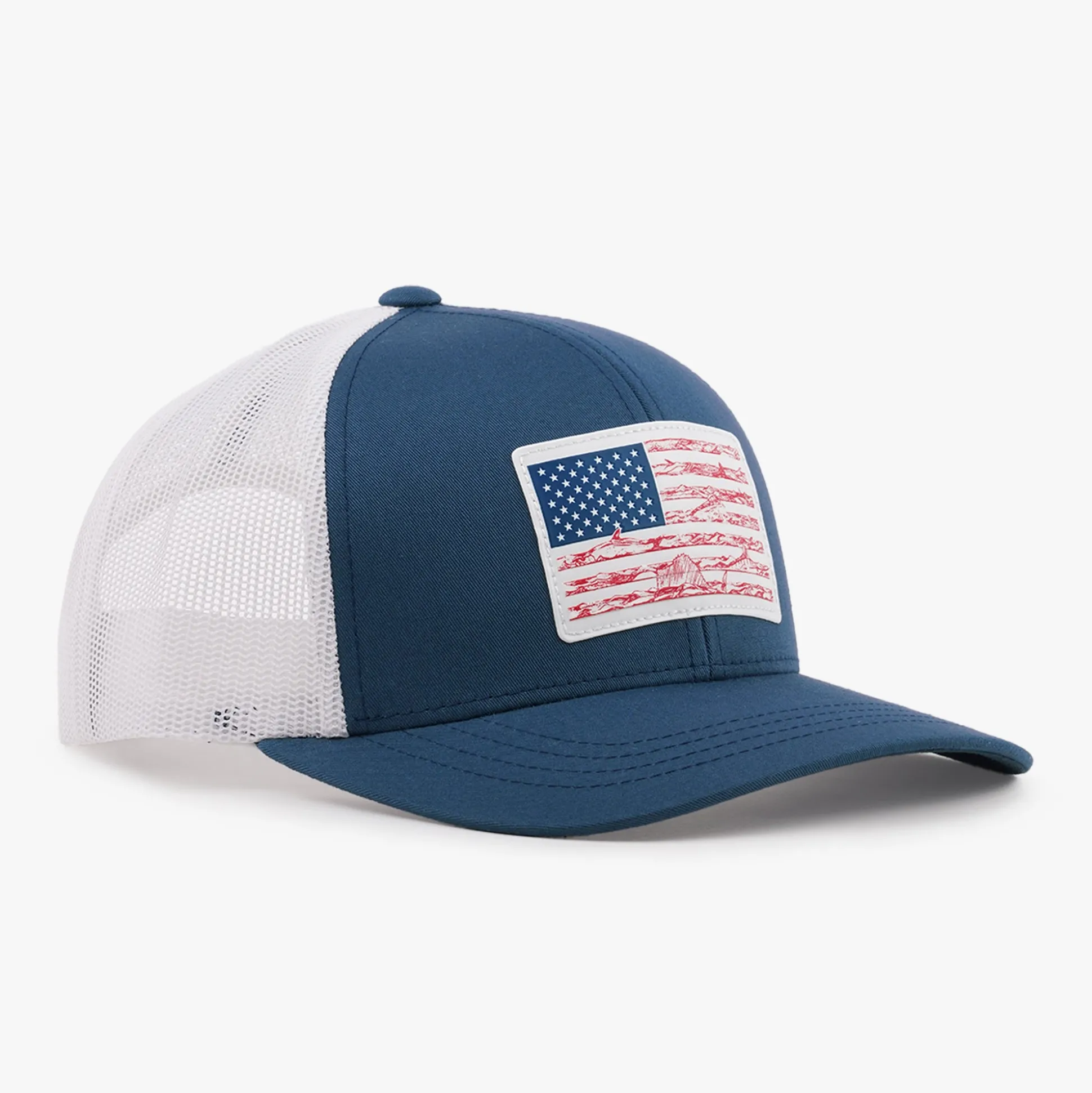 Wavy Low Profile Fishing Hat | AFTCO