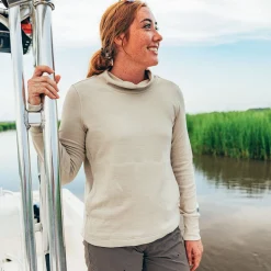 Women's Coastal Layer Funnel Neck Sweater | AFTCO