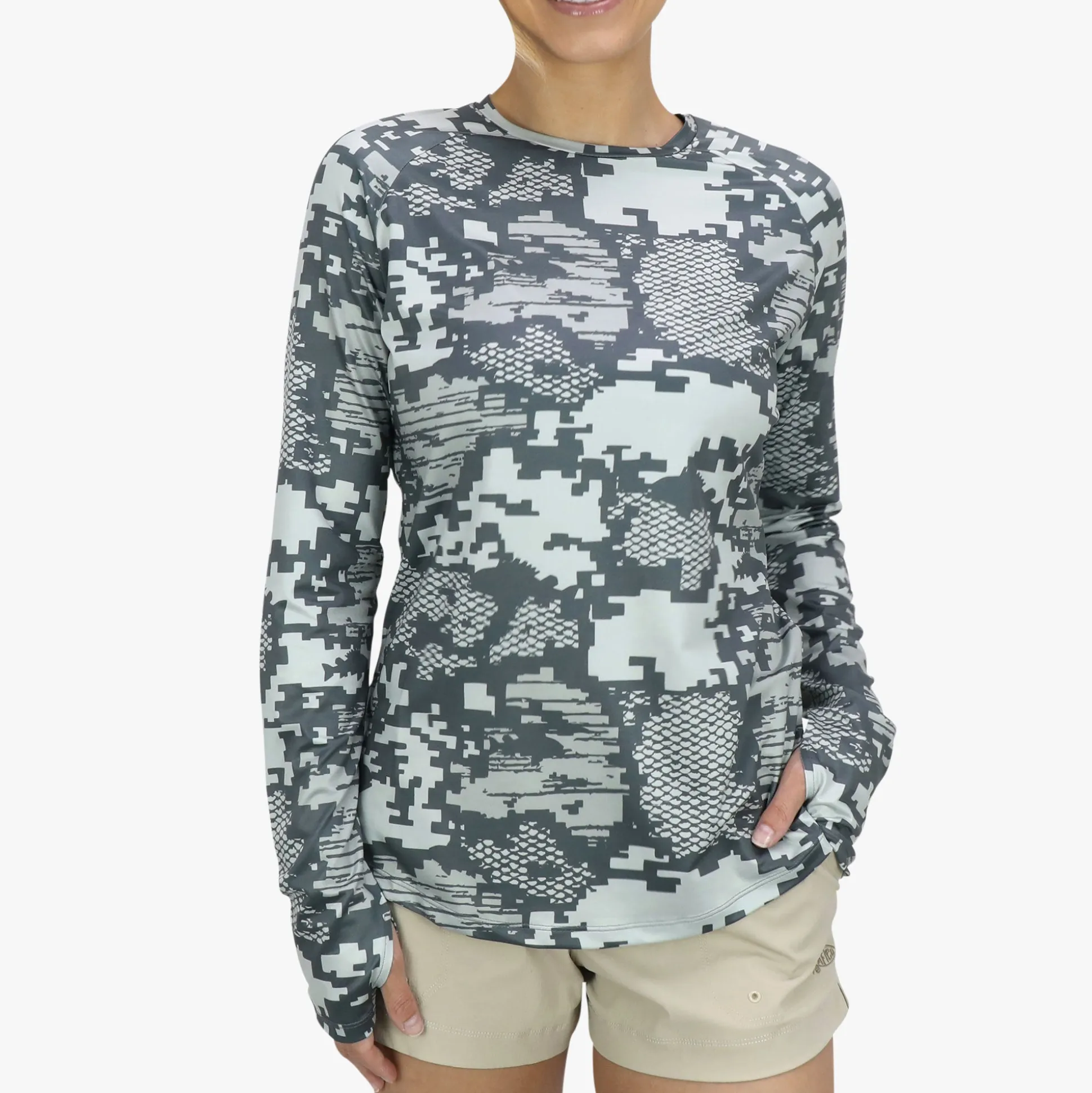 Women's Tactical Camo LS Performance Shirt