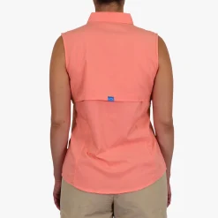 Women's Wrangle Sleeveless Button Down Shirt | AFTCO