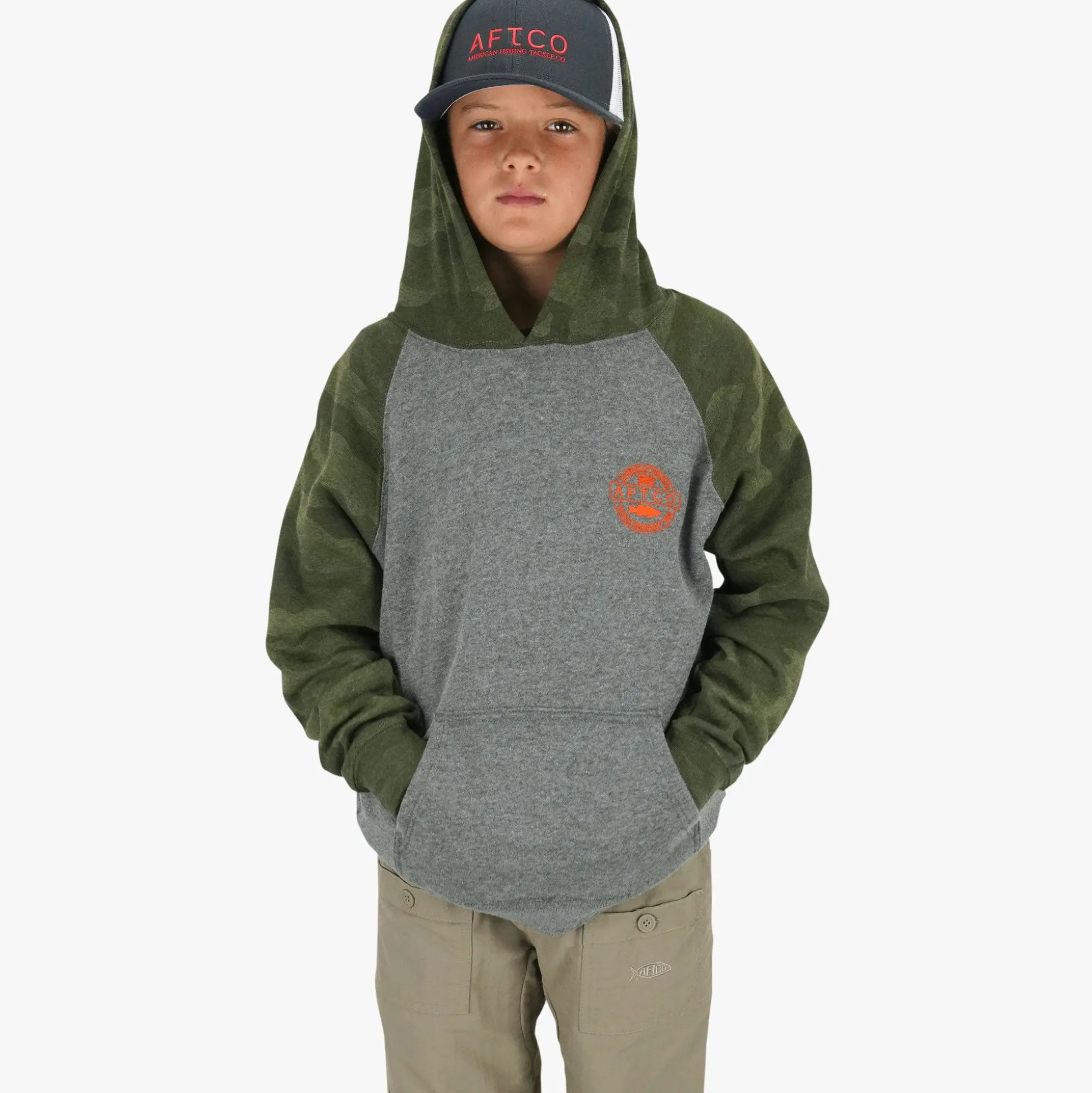 Youth Bass Patch Pullover Hoodie