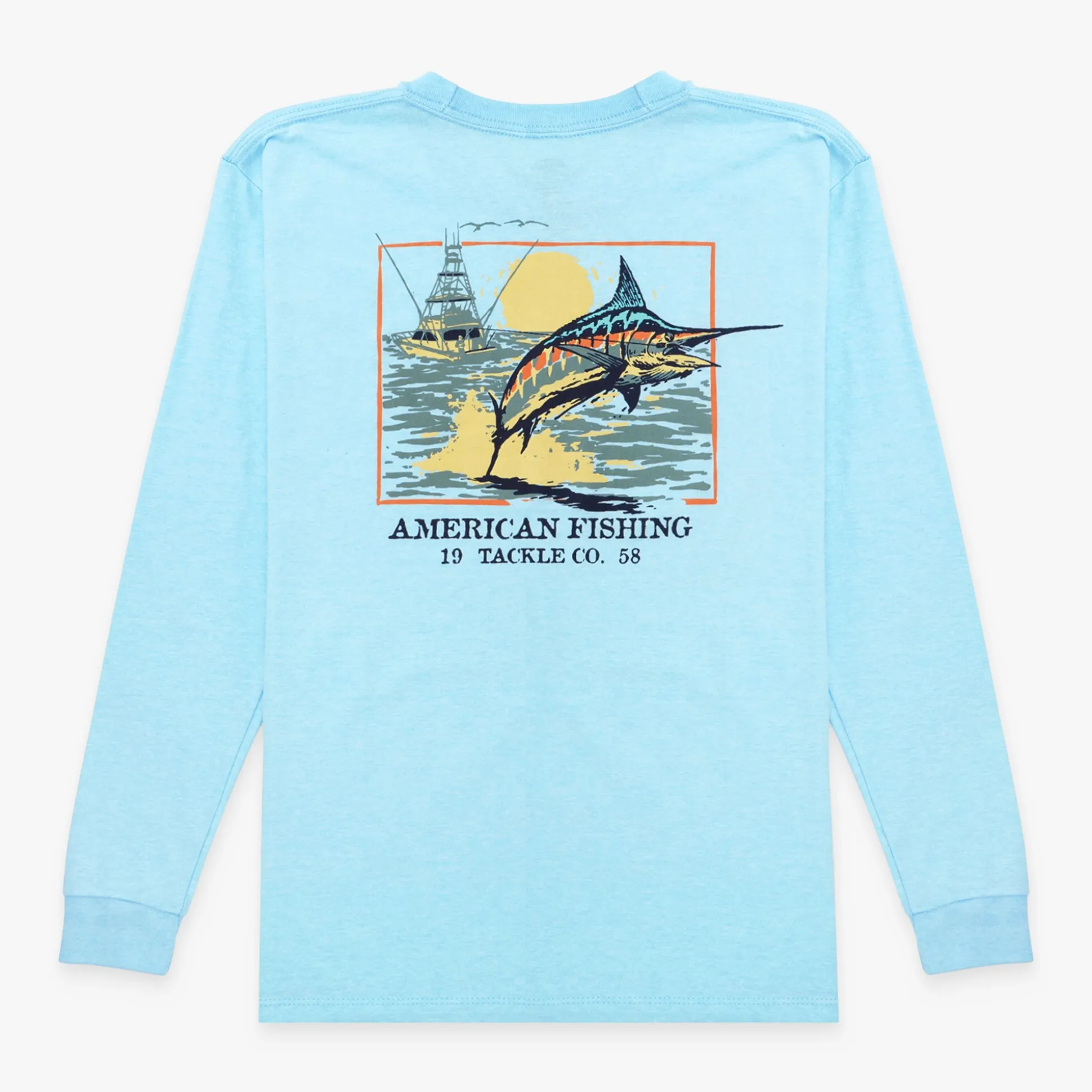 Youth Flying Bill Long Sleeve Fishing T-Shirt | AFTCO