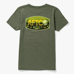 Youth Pothole Short Sleeve Fishing Shirt | AFTCO