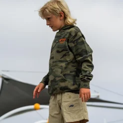 Youth Radar Camo Pullover Hoodie | AFTCO