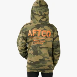 Youth Radar Camo Pullover Hoodie | AFTCO