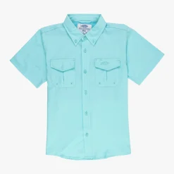 YOUTH Rangle Short Sleeve Woven Tech Tees
