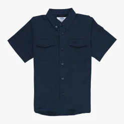YOUTH Rangle Short Sleeve Woven Tech Tees