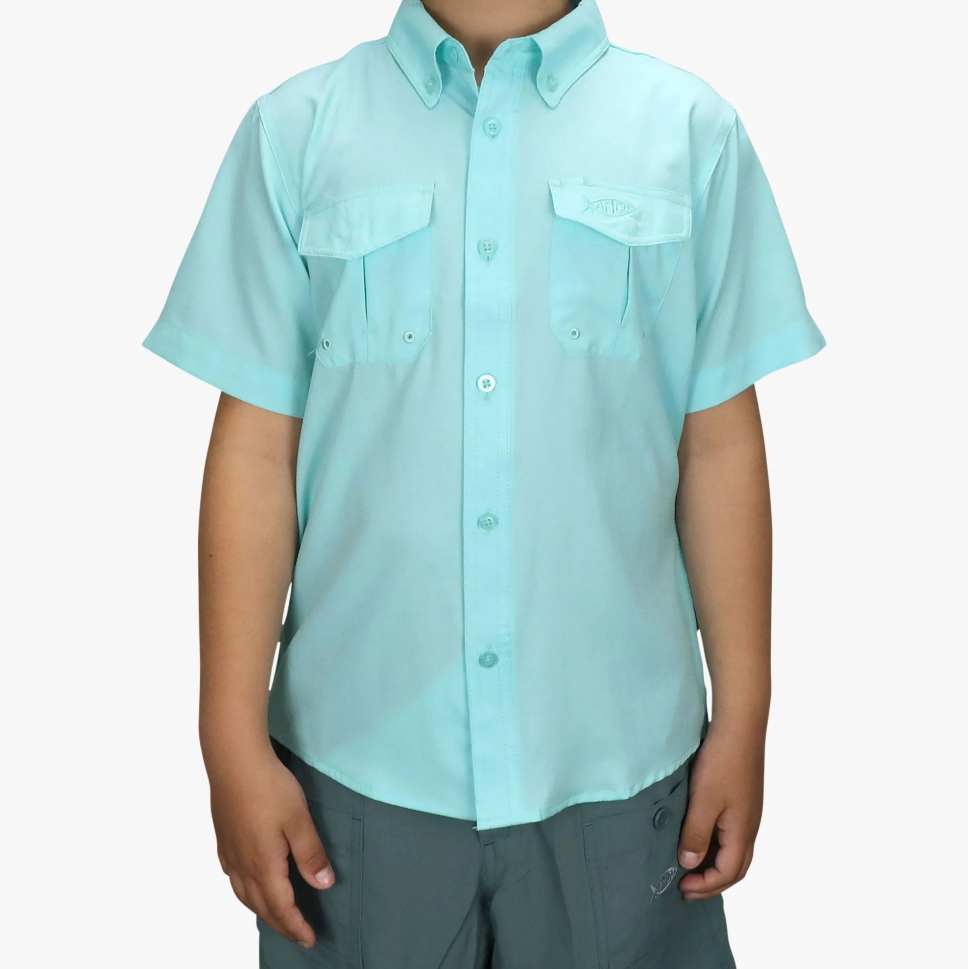 YOUTH Rangle Short Sleeve Woven Tech Tees